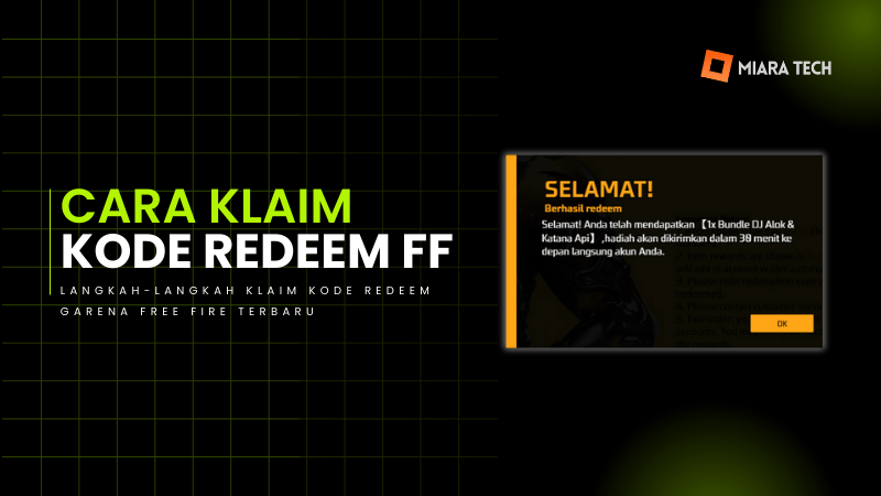 Cara untuk menukarkan kode redeem Free Fire atau klaim kode redeem FF