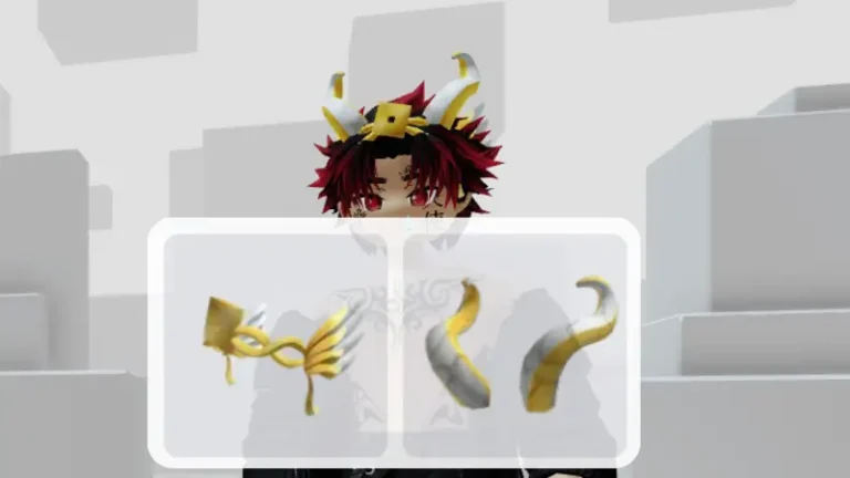 Tanduk dan Mahkota emas di Roblox