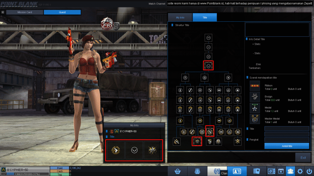 Title Kriss Point Blank Zepetto