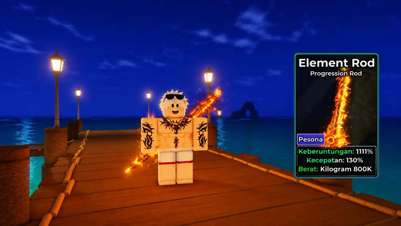 Elemet Rod Fish It Roblox