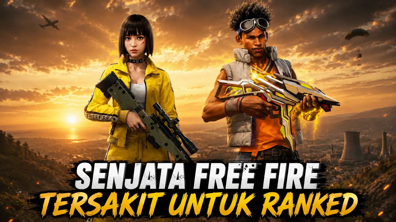 Senjata Free Fire Tersakit untuk Ranked